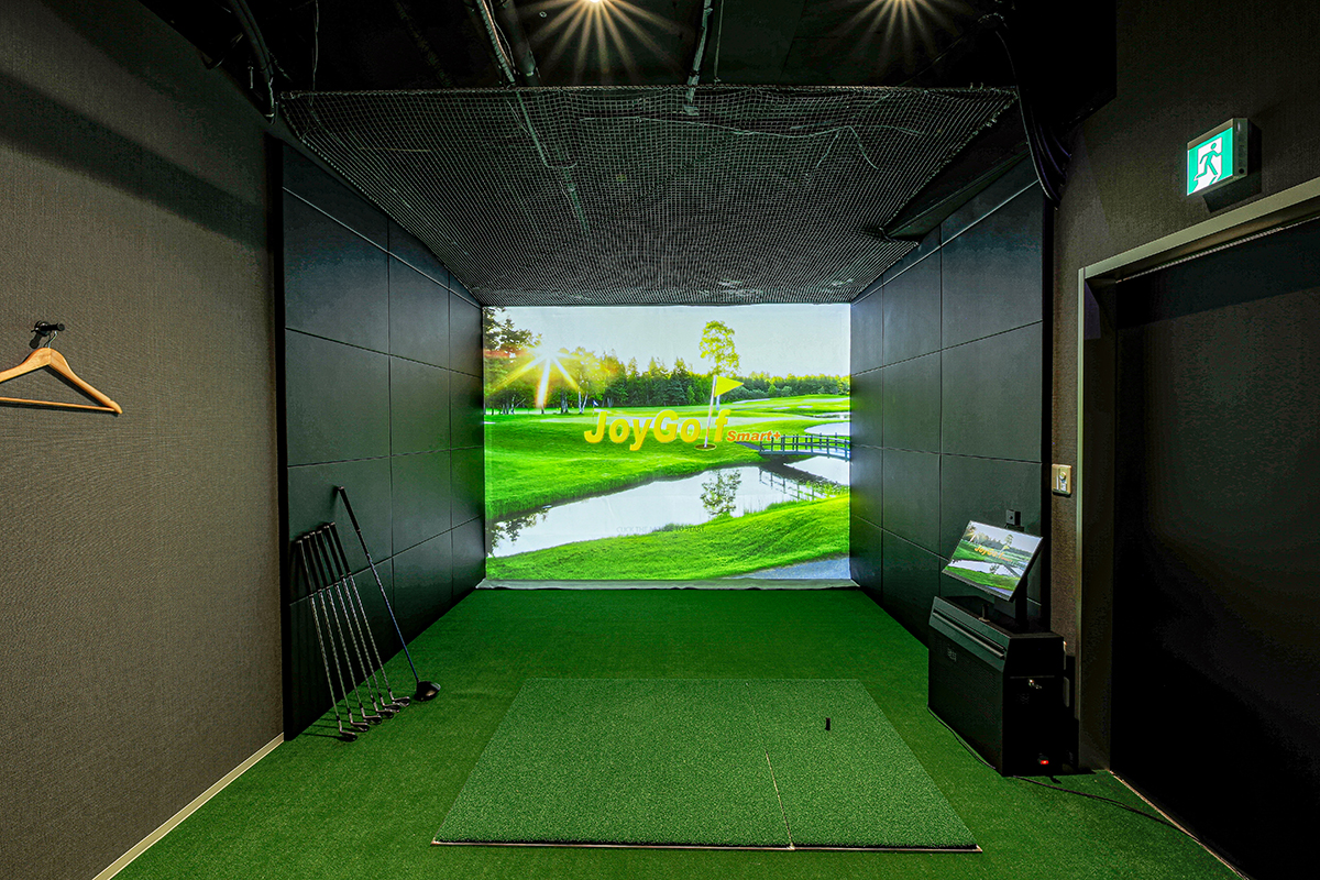Joygolf Smart+でインドアゴルフ！　FUKUOKA T's Golf Studio